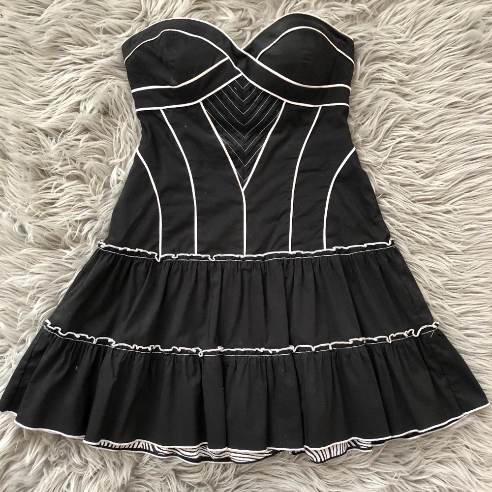 Bebe Bustier Party Dress Size 4